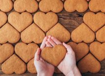 ricetta per biscotti a forma di cuore