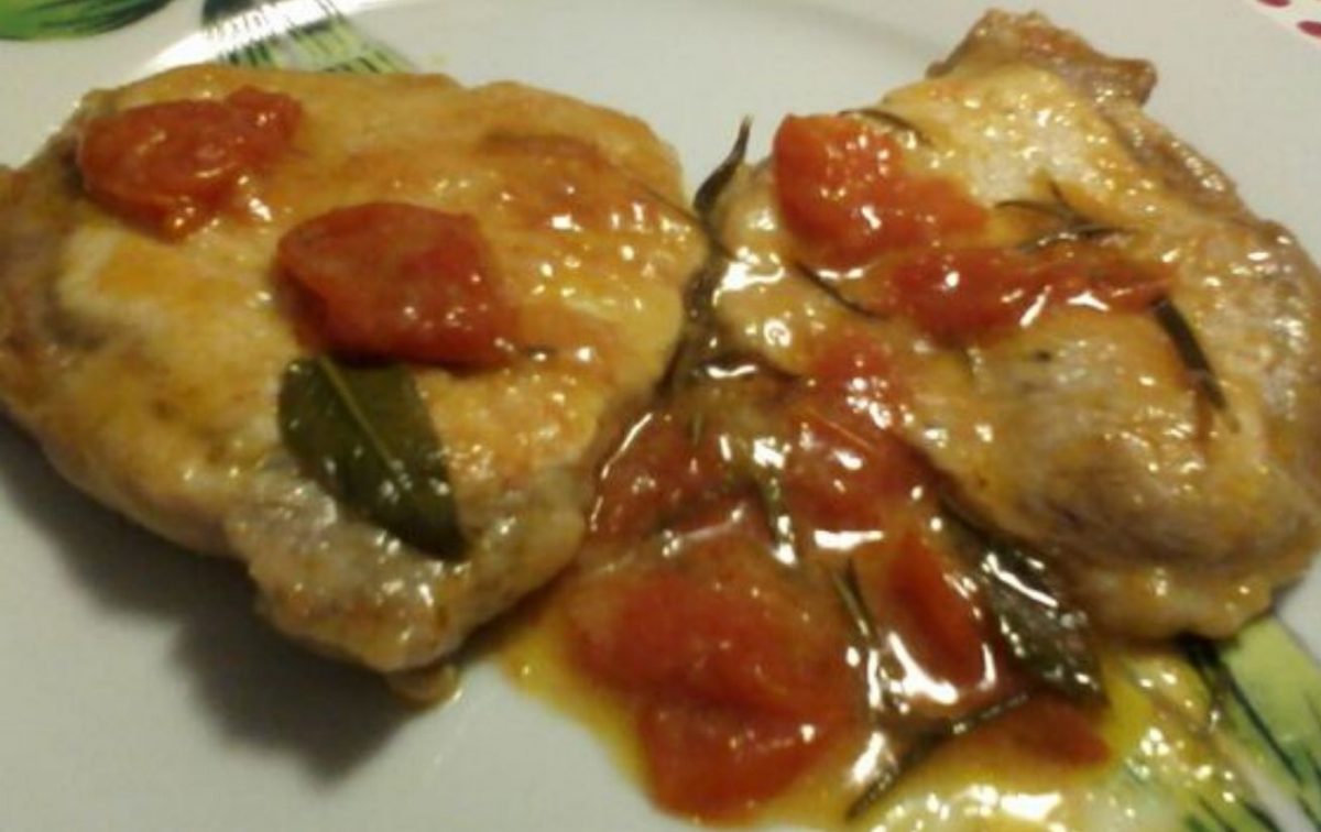 Scaloppine di maiale al forno con patate