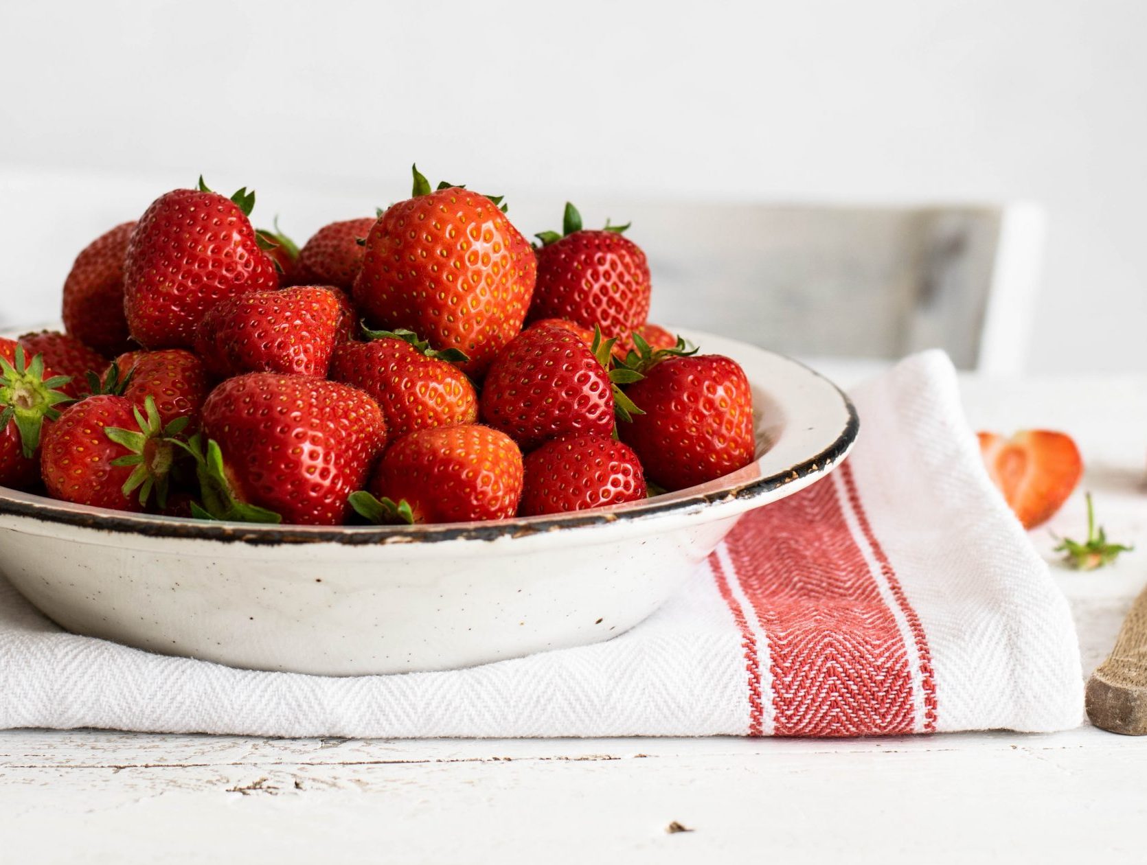 Torta allo yogurt e fragole light