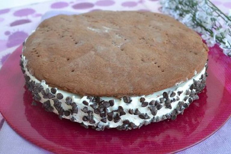 torta gelato cookies bimby