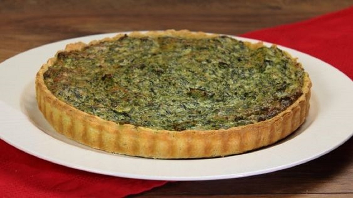 torta salata lupini e spinaci