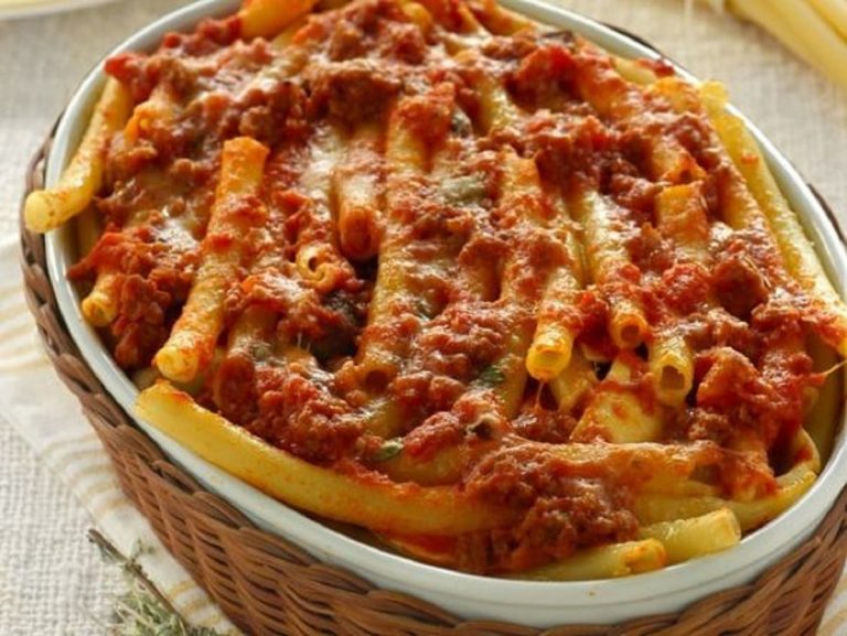 ziti al forno ricetta napoletana