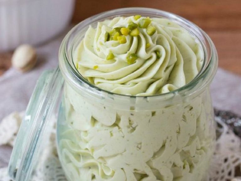 crema fredda al pistacchio