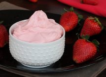 crema fredda alle fragole