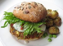 hamburger con feta e spinaci 2