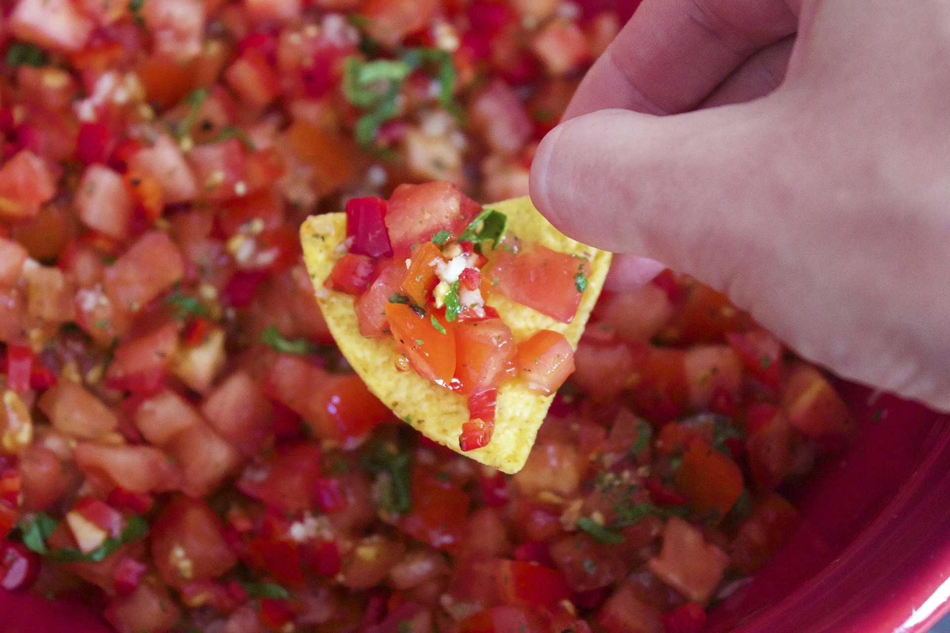 insalata di pomodori messicana