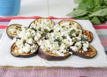 ricetta melanzane e feta al forno