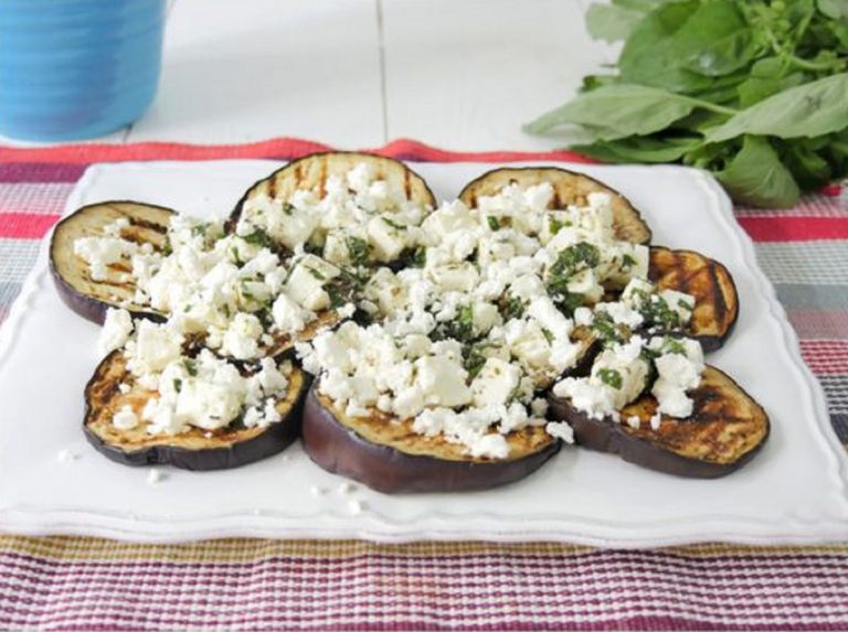 ricetta melanzane e feta al forno