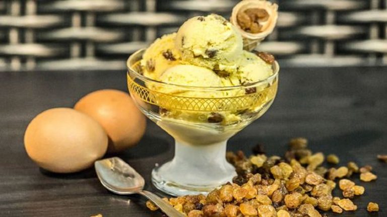 ricetta per gelato malaga con gelatiera