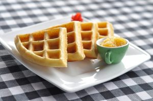 Ricetta waffle senza uova e burro