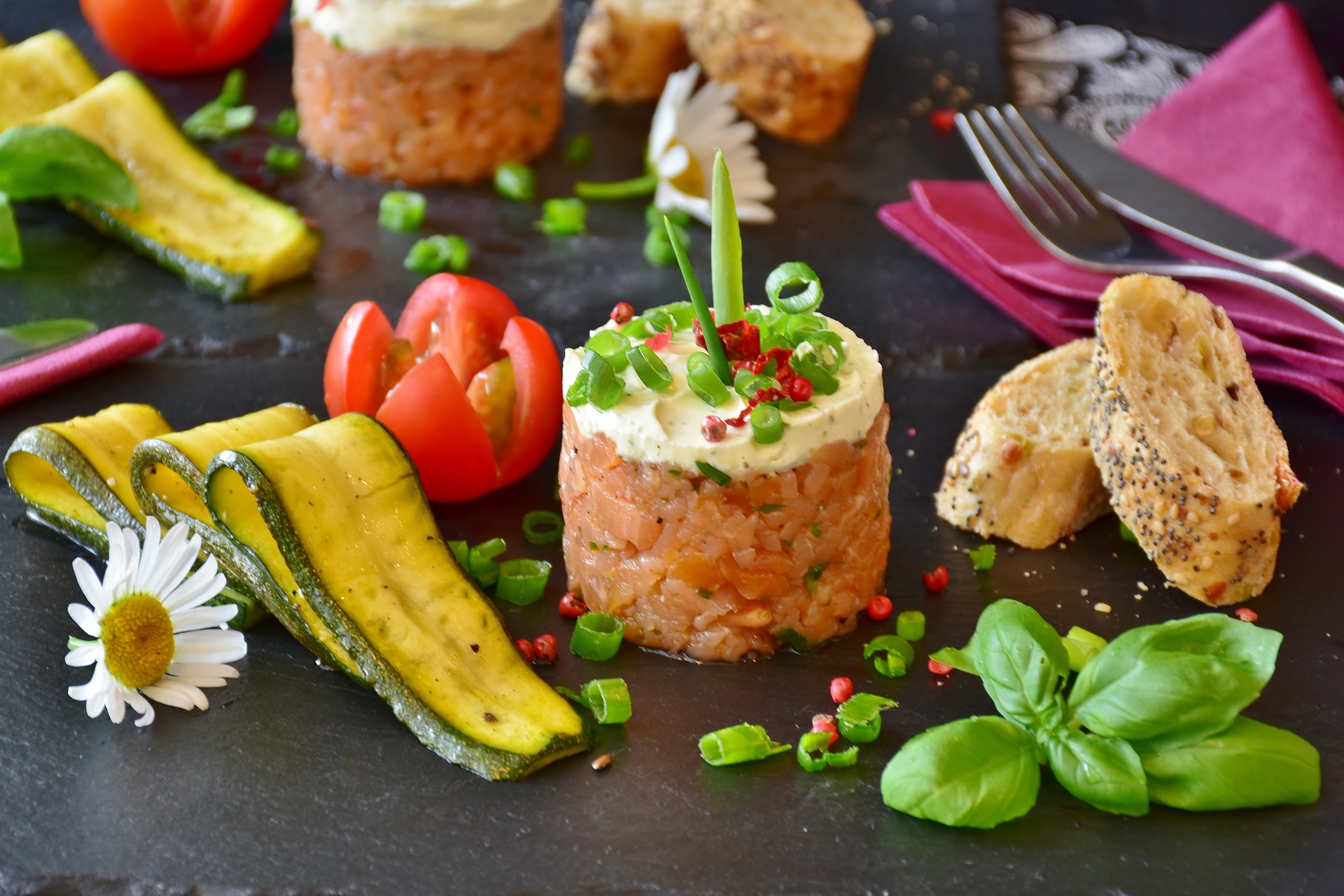 Sake tartare ricetta giapponese