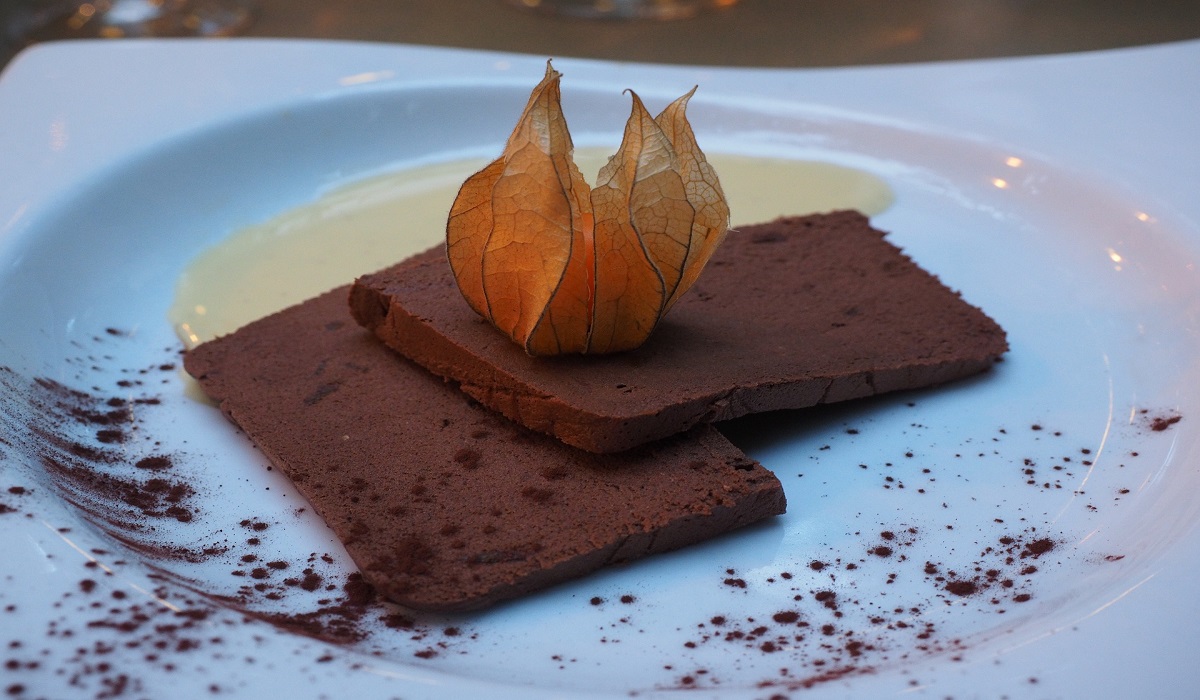 Semifreddo al cioccolato fondente meringa italiana