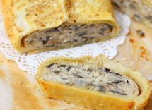 strudel di melanzane e ricotta