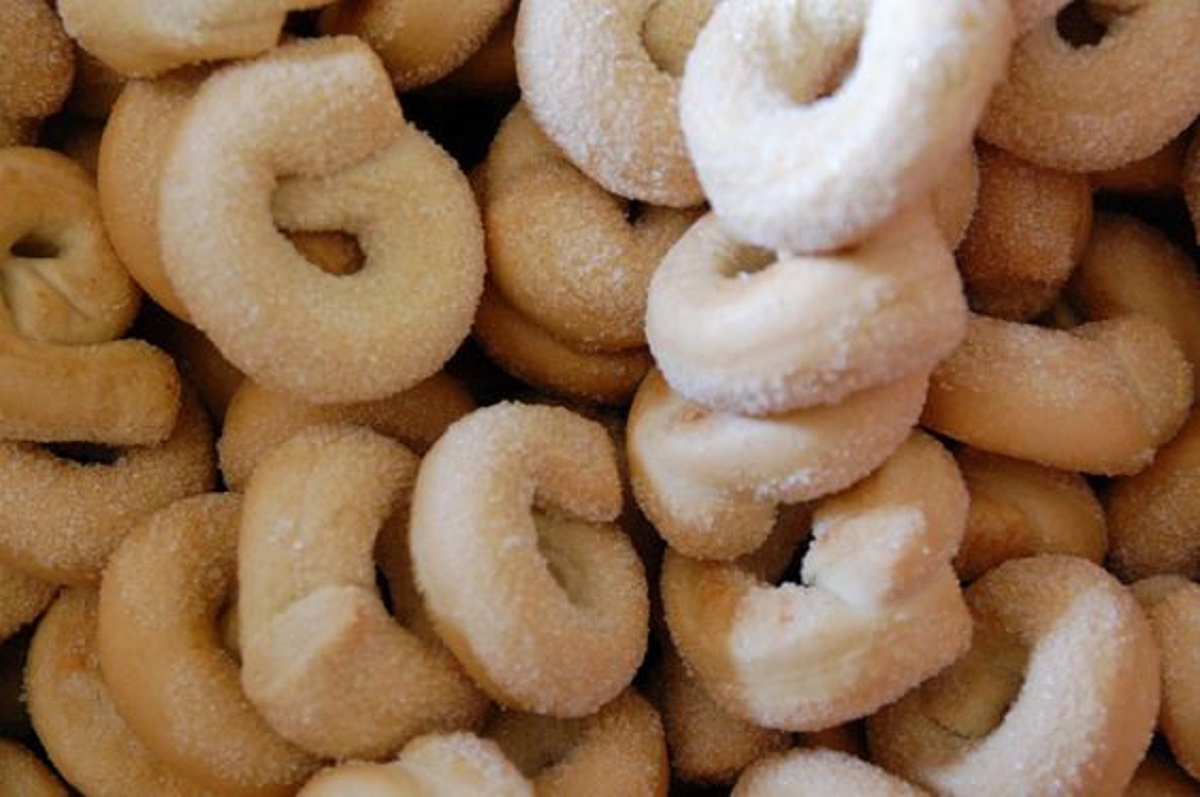 taralli al vino bianco e anice bimby