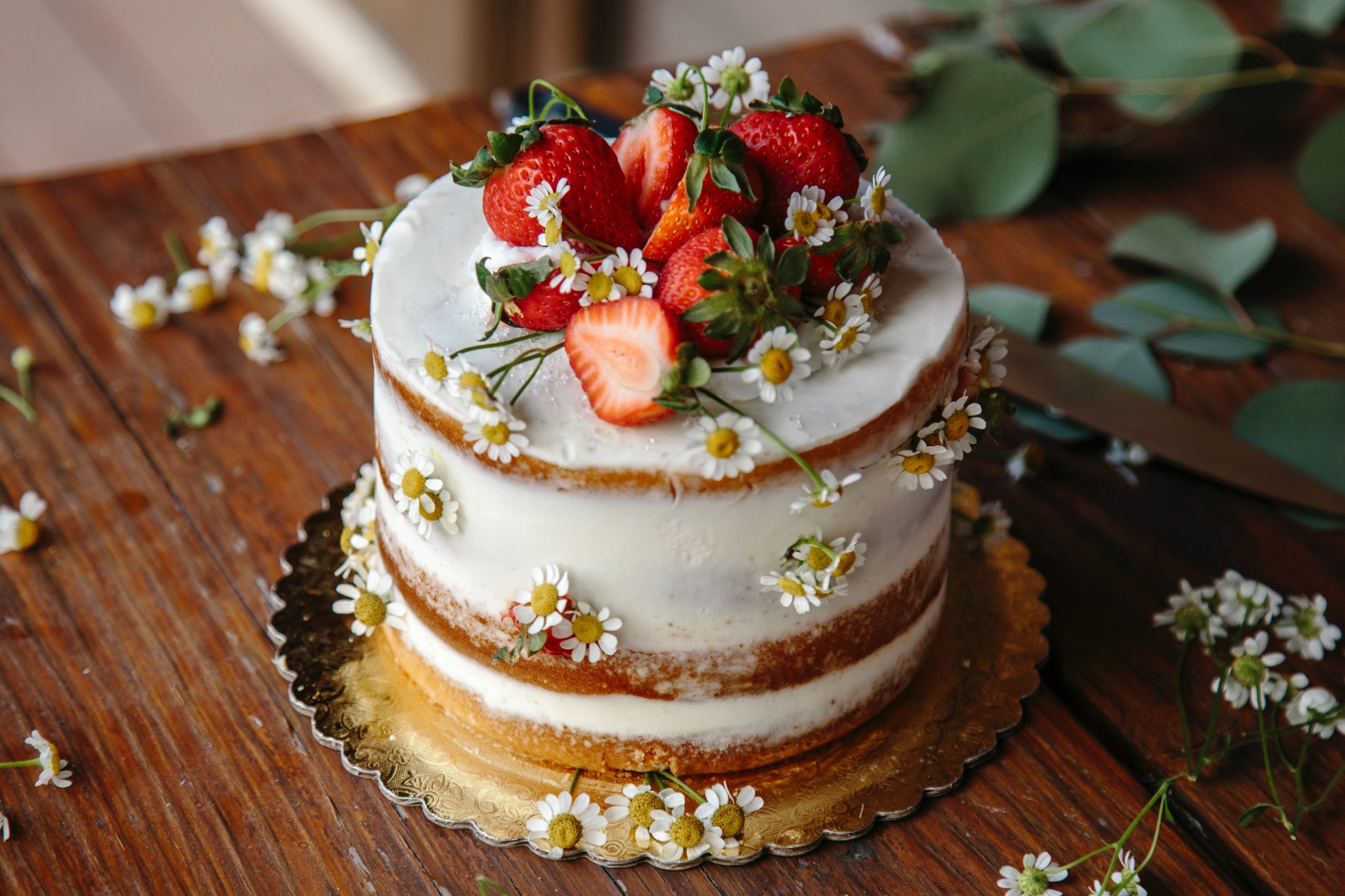 Torta nuda ricetta della naked cake