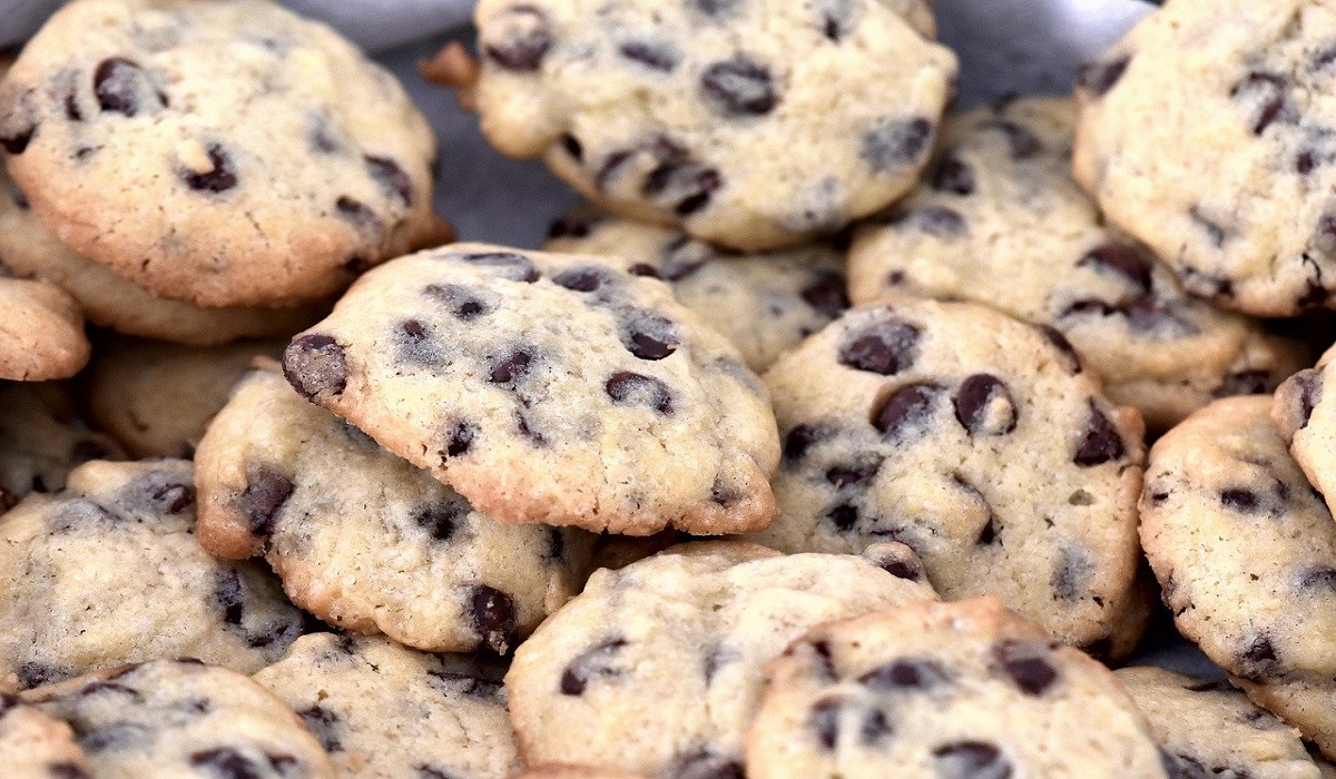 biscotti carote e gocce di cioccolato