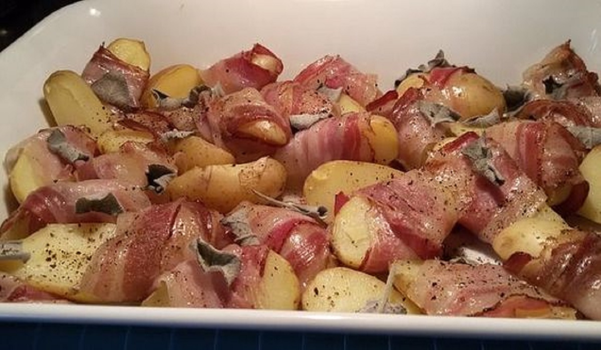 Bocconcini di patate scamorza e speck