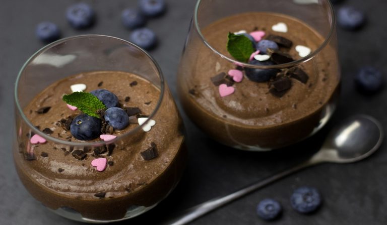 budino cioccolato e peperoncino fatto in casa