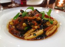 cavatelli con pesce spada e melanzane