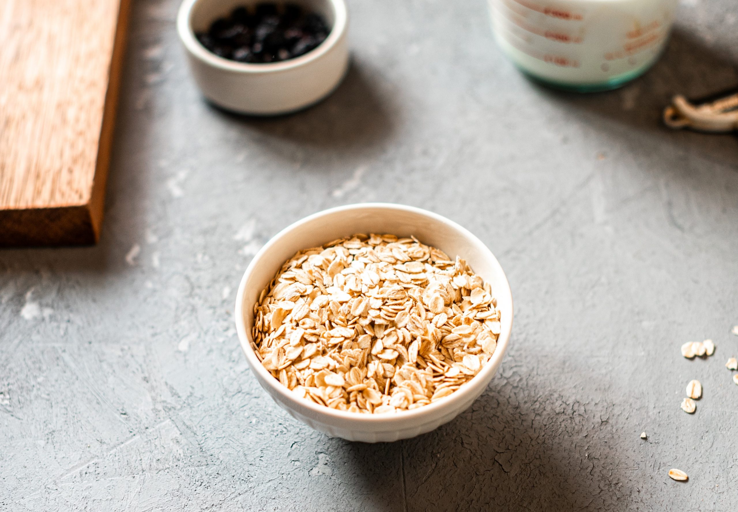 cestini all'avena ripieni di yogurt