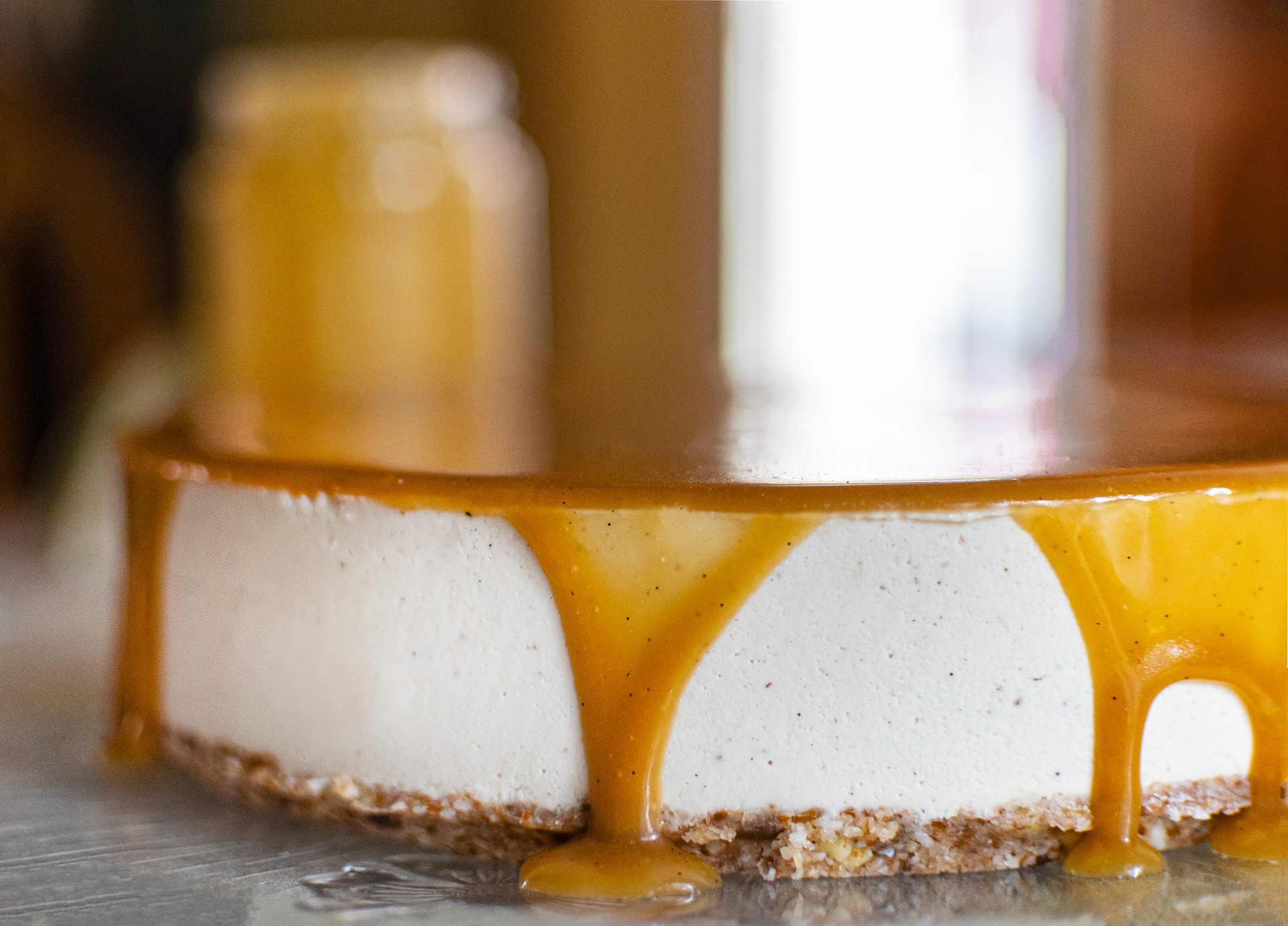 cheesecake al caramello salato ricetta