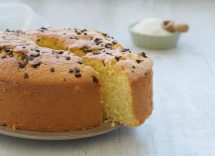 chiffon cake gocce di cioccolato