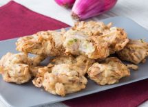 frittelle di cipolle rosse di tropea