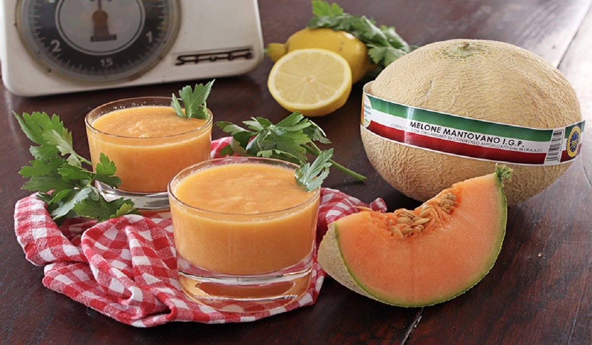 gazpacho di melone e prosciutto