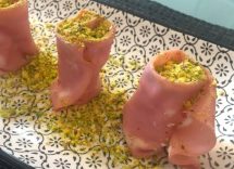 involtini di mortadella e caprino