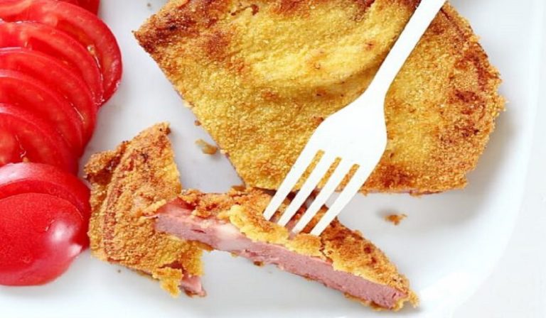 Mortadella impanata e fritta