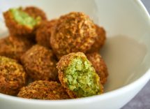 polpette allo yogurt e pesto