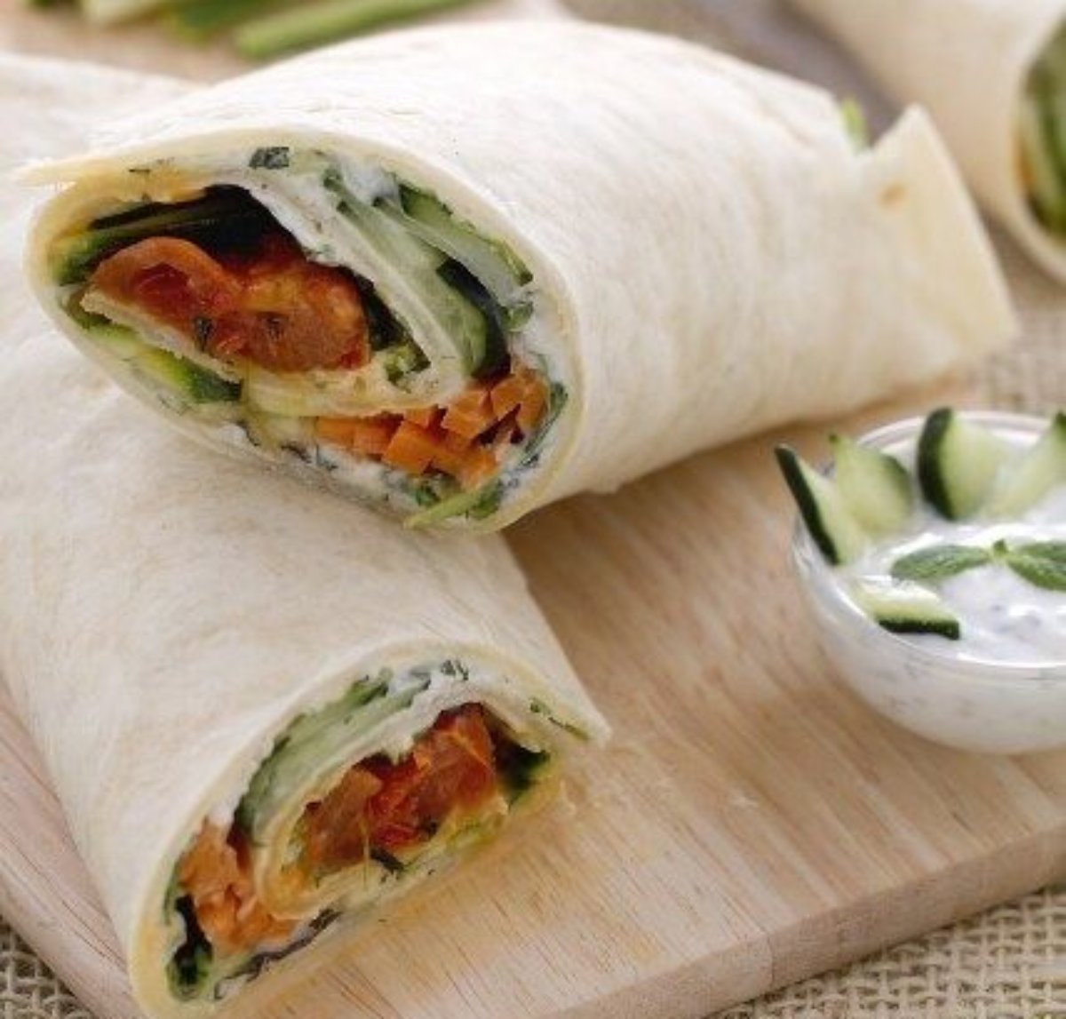 ricetta wrap vegetariano