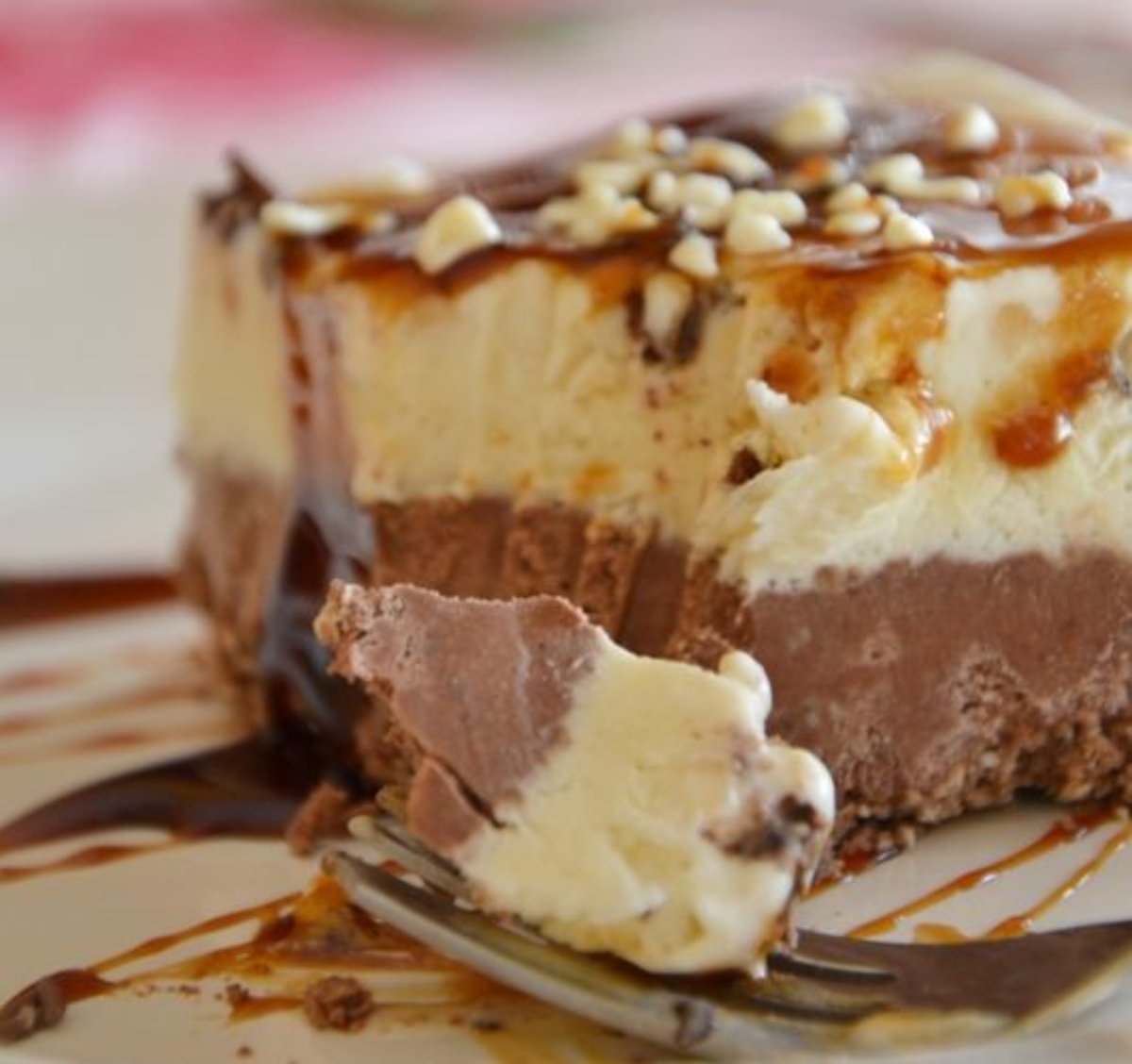 semifreddo al cioccolato fondente e mascarpone