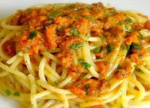 spaghetti ai ricci di mare
