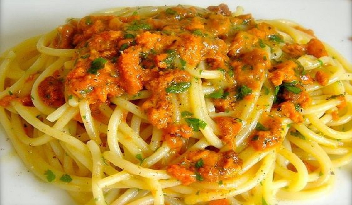 spaghetti ai ricci di mare