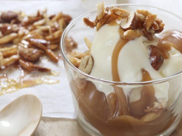 sundae al caramello ricetta