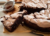 torta meringata al cioccolato