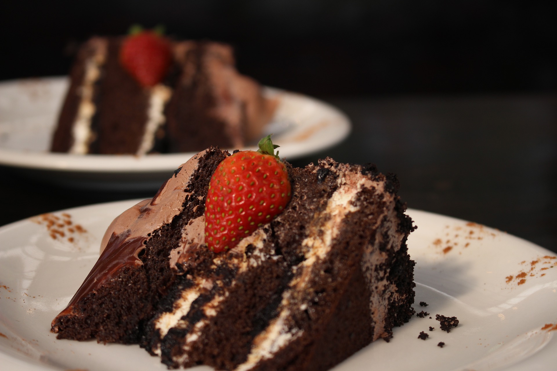 torta oreo e fragole