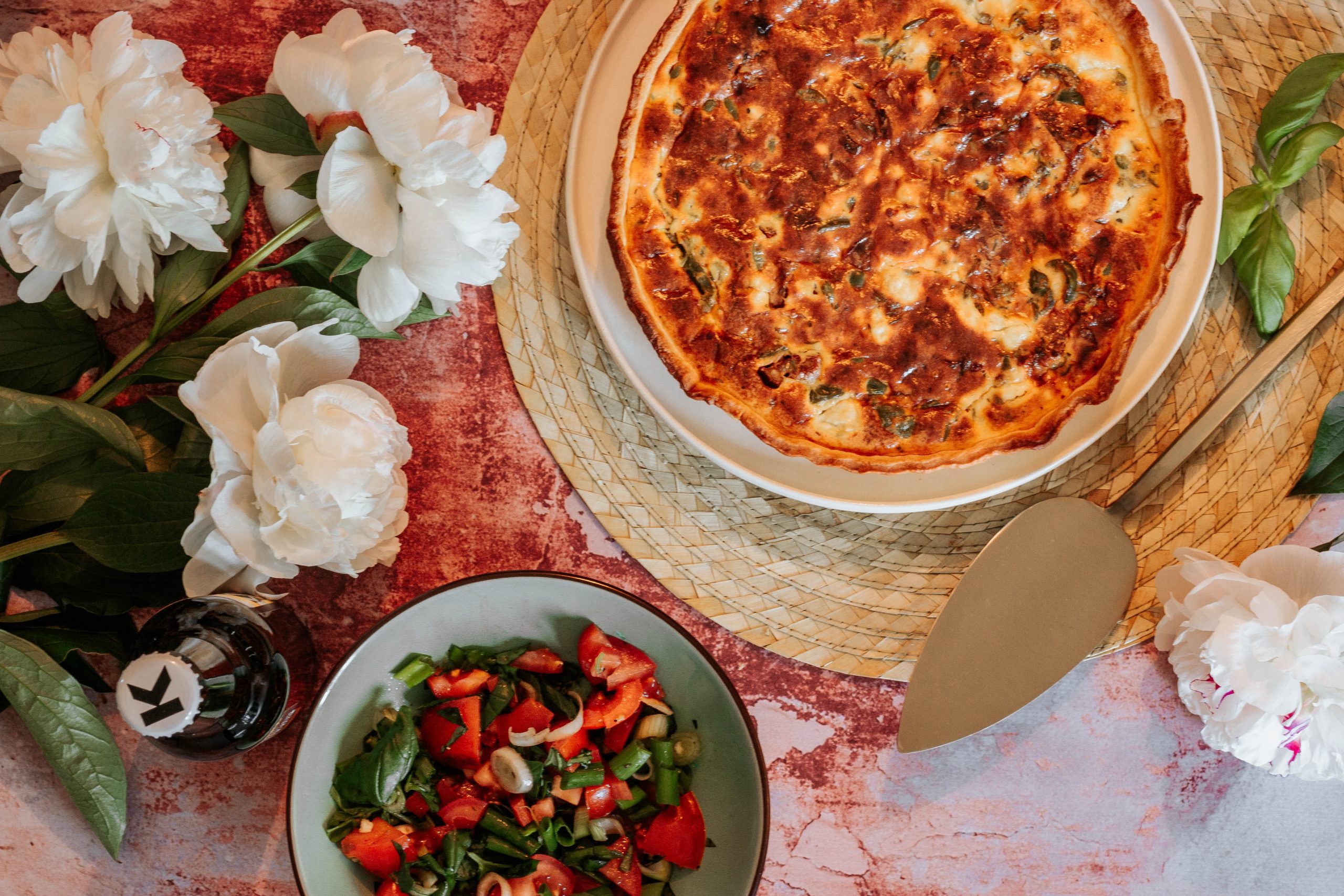 torta salata alla parmigiana di melanzane