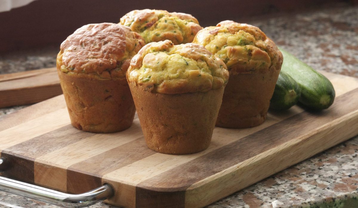 muffin salati con pane raffermo