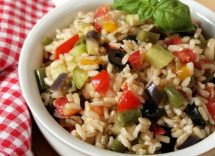 risotto estivo con verdure