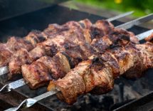 shish kebab di agnello