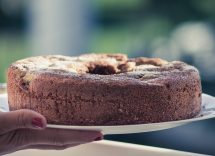 torta avocado e cioccolato