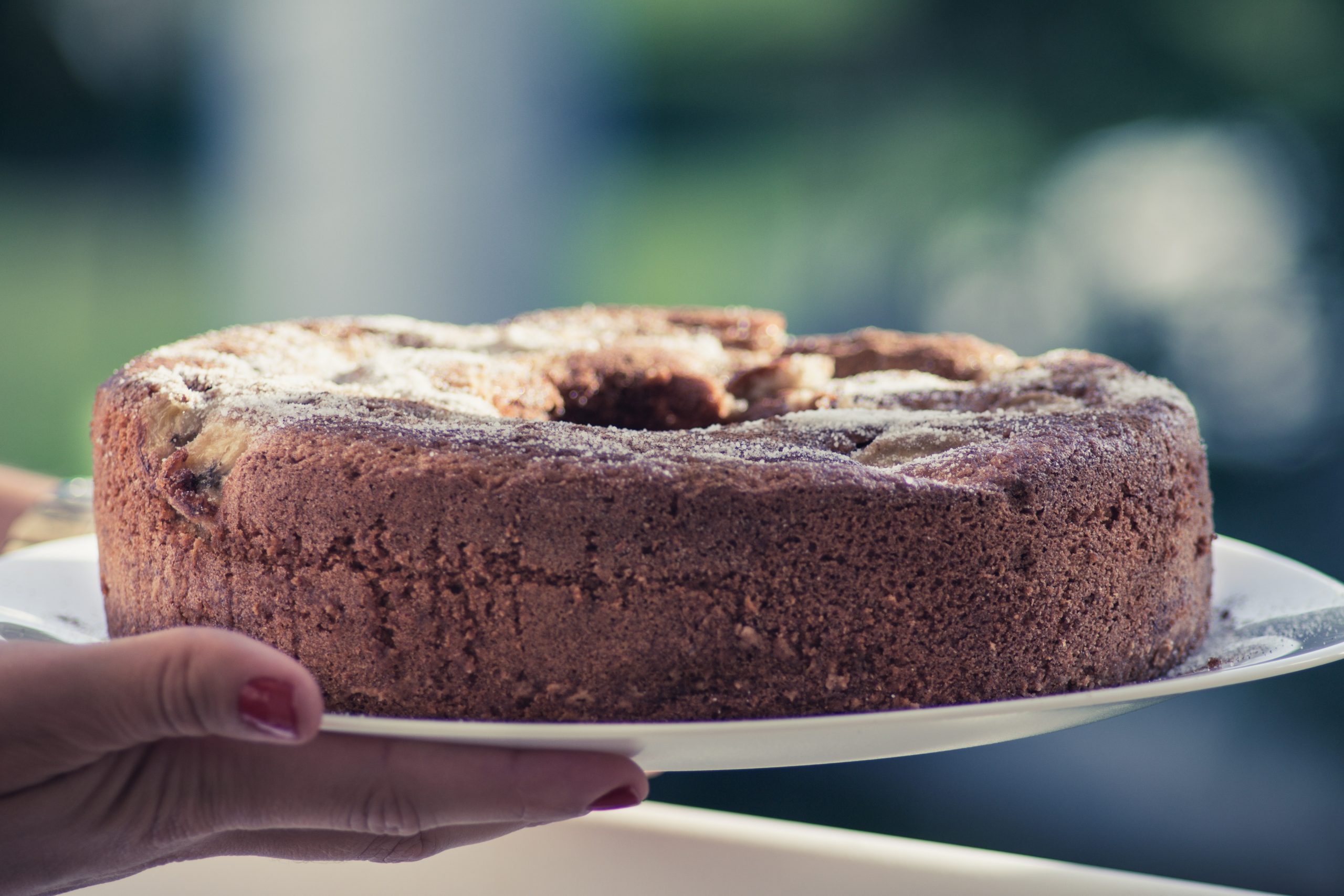 torta avocado e cioccolato