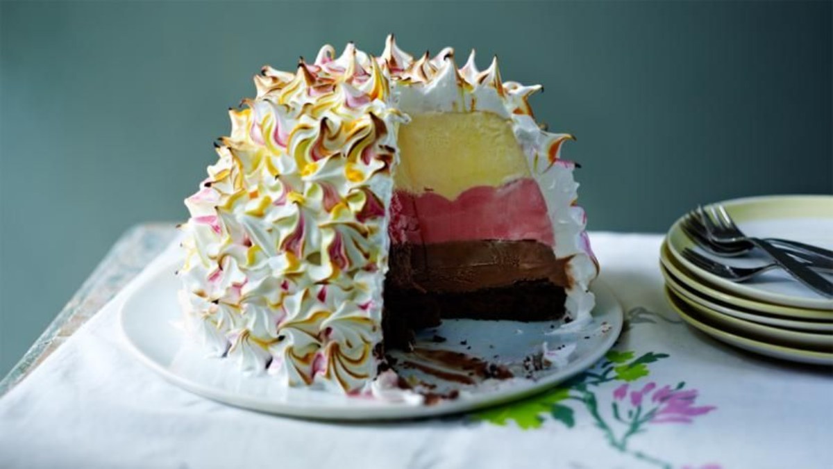 baked alaska ricetta