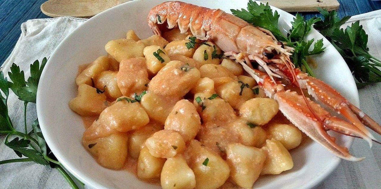 Chicche agli scampi