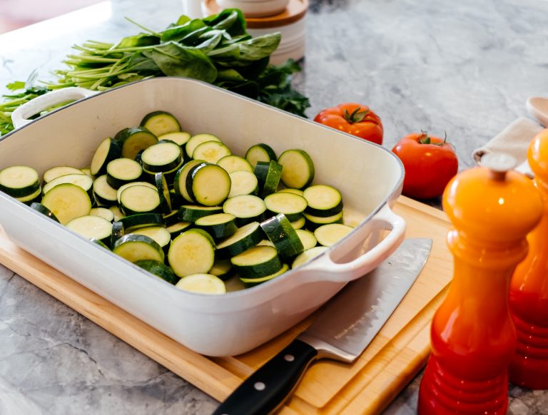 crumble di zucchine zenzero e limone