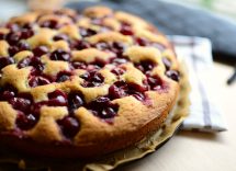 focaccia dolce con uva fragola