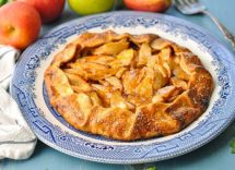 galette di mele light