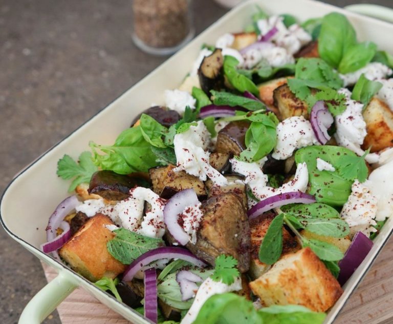 panzanella di melanzane